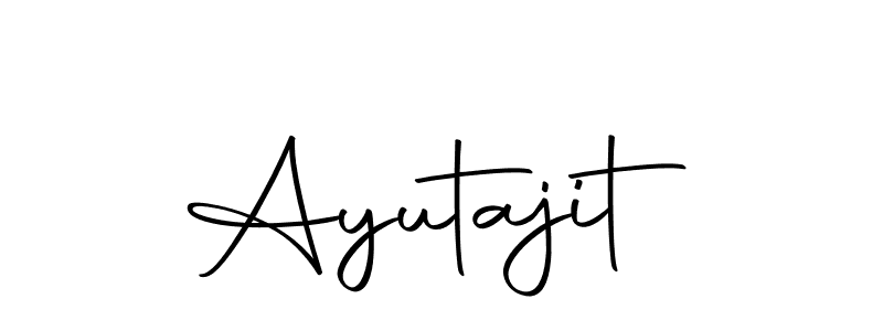 if you are searching for the best signature style for your name Ayutajit. so please give up your signature search. here we have designed multiple signature styles  using Autography-DOLnW. Ayutajit signature style 10 images and pictures png