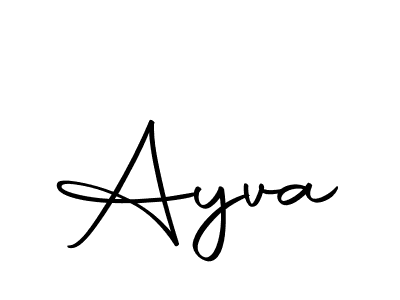 How to make Ayva name signature. Use Autography-DOLnW style for creating short signs online. This is the latest handwritten sign. Ayva signature style 10 images and pictures png