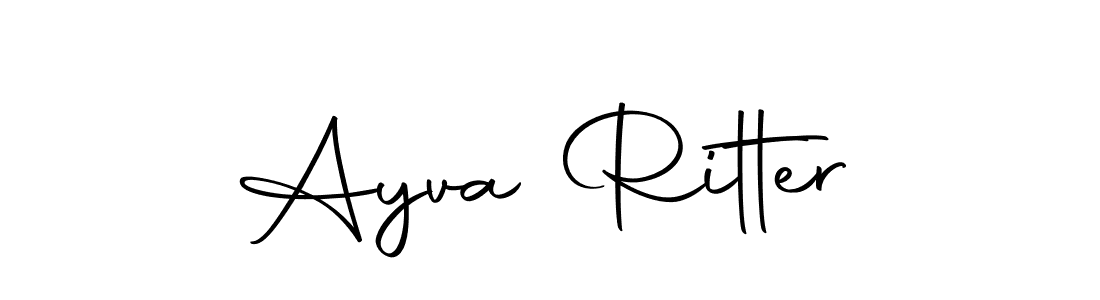 Once you've used our free online signature maker to create your best signature Autography-DOLnW style, it's time to enjoy all of the benefits that Ayva Ritter name signing documents. Ayva Ritter signature style 10 images and pictures png