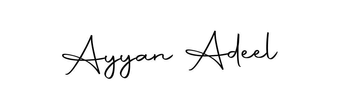 Ayyan Adeel stylish signature style. Best Handwritten Sign (Autography-DOLnW) for my name. Handwritten Signature Collection Ideas for my name Ayyan Adeel. Ayyan Adeel signature style 10 images and pictures png