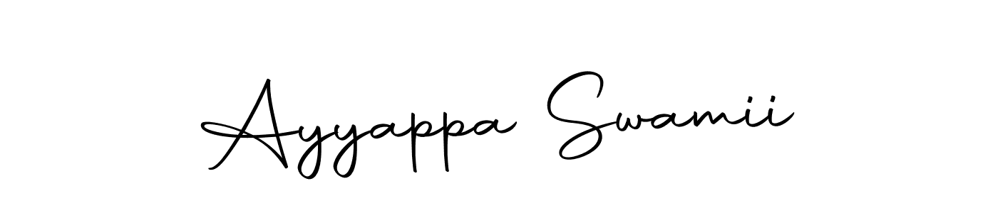 Use a signature maker to create a handwritten signature online. With this signature software, you can design (Autography-DOLnW) your own signature for name Ayyappa Swamii. Ayyappa Swamii signature style 10 images and pictures png