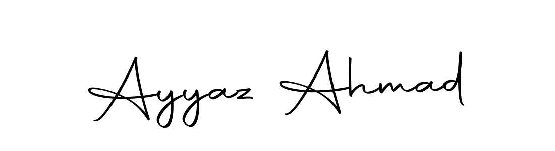 This is the best signature style for the Ayyaz Ahmad name. Also you like these signature font (Autography-DOLnW). Mix name signature. Ayyaz Ahmad signature style 10 images and pictures png