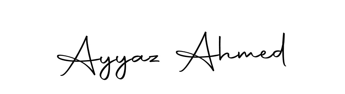 Ayyaz Ahmed stylish signature style. Best Handwritten Sign (Autography-DOLnW) for my name. Handwritten Signature Collection Ideas for my name Ayyaz Ahmed. Ayyaz Ahmed signature style 10 images and pictures png