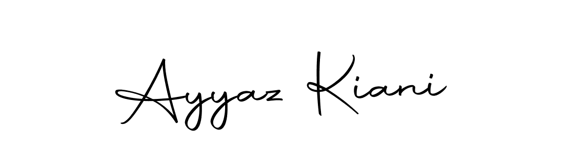 Make a beautiful signature design for name Ayyaz Kiani. With this signature (Autography-DOLnW) style, you can create a handwritten signature for free. Ayyaz Kiani signature style 10 images and pictures png