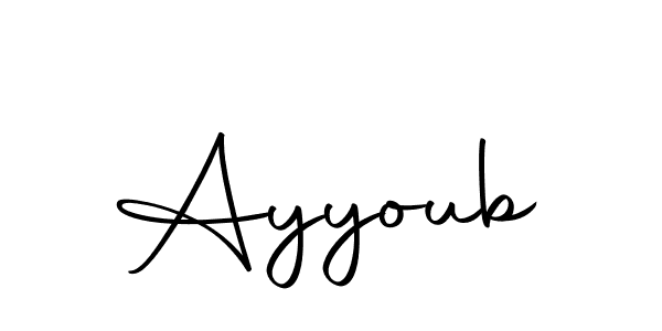 Ayyoub stylish signature style. Best Handwritten Sign (Autography-DOLnW) for my name. Handwritten Signature Collection Ideas for my name Ayyoub. Ayyoub signature style 10 images and pictures png