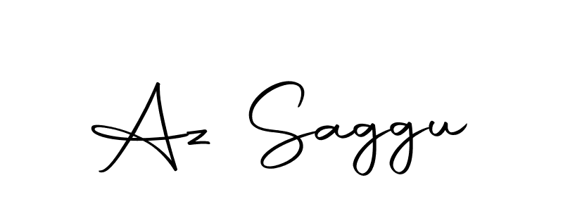 You should practise on your own different ways (Autography-DOLnW) to write your name (Az Saggu) in signature. don't let someone else do it for you. Az Saggu signature style 10 images and pictures png