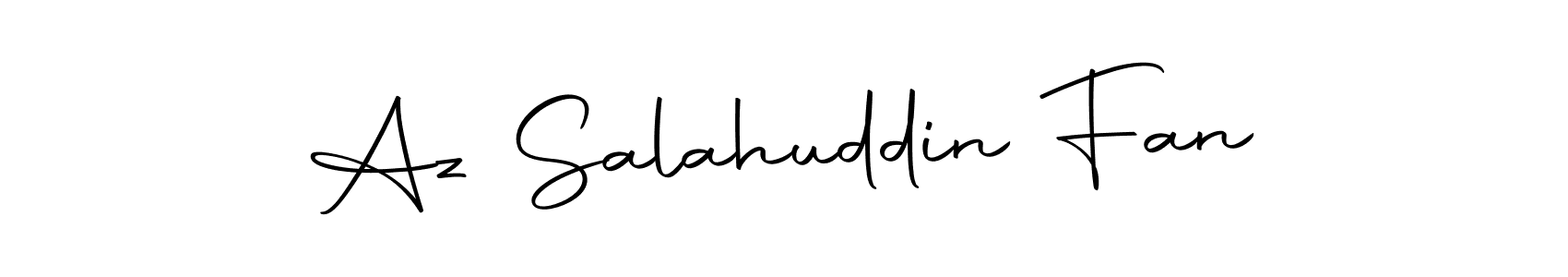 Make a beautiful signature design for name Az Salahuddin Fan. Use this online signature maker to create a handwritten signature for free. Az Salahuddin Fan signature style 10 images and pictures png