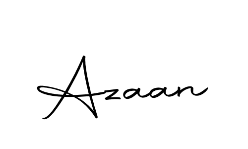 Make a beautiful signature design for name Azaan. Use this online signature maker to create a handwritten signature for free. Azaan signature style 10 images and pictures png