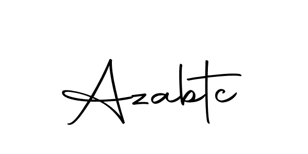 How to make Azabtc name signature. Use Autography-DOLnW style for creating short signs online. This is the latest handwritten sign. Azabtc signature style 10 images and pictures png