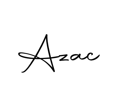 Use a signature maker to create a handwritten signature online. With this signature software, you can design (Autography-DOLnW) your own signature for name Azac. Azac signature style 10 images and pictures png