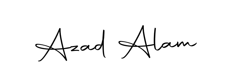 Design your own signature with our free online signature maker. With this signature software, you can create a handwritten (Autography-DOLnW) signature for name Azad Alam. Azad Alam signature style 10 images and pictures png