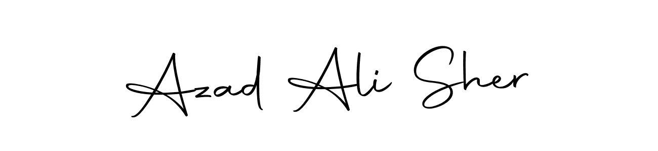 Autography-DOLnW is a professional signature style that is perfect for those who want to add a touch of class to their signature. It is also a great choice for those who want to make their signature more unique. Get Azad Ali Sher name to fancy signature for free. Azad Ali Sher signature style 10 images and pictures png