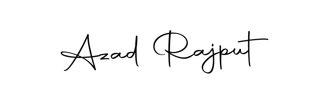 You should practise on your own different ways (Autography-DOLnW) to write your name (Azad Rajput) in signature. don't let someone else do it for you. Azad Rajput signature style 10 images and pictures png