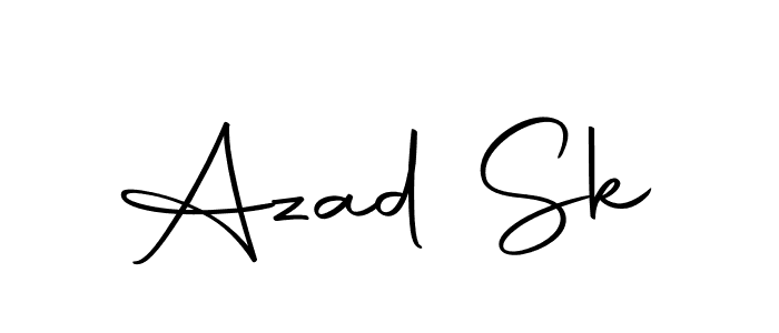 Also we have Azad Sk name is the best signature style. Create professional handwritten signature collection using Autography-DOLnW autograph style. Azad Sk signature style 10 images and pictures png