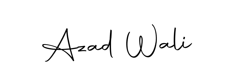 Also we have Azad Wali name is the best signature style. Create professional handwritten signature collection using Autography-DOLnW autograph style. Azad Wali signature style 10 images and pictures png