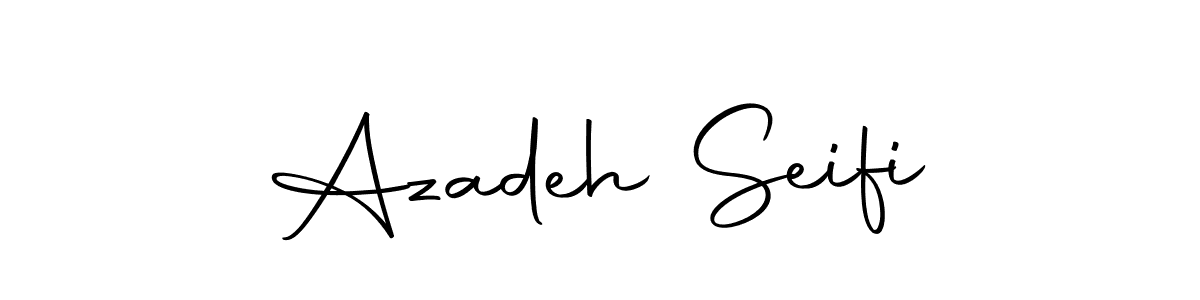 It looks lik you need a new signature style for name Azadeh Seifi. Design unique handwritten (Autography-DOLnW) signature with our free signature maker in just a few clicks. Azadeh Seifi signature style 10 images and pictures png