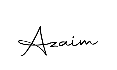 Azaim stylish signature style. Best Handwritten Sign (Autography-DOLnW) for my name. Handwritten Signature Collection Ideas for my name Azaim. Azaim signature style 10 images and pictures png