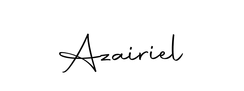 Make a short Azairiel signature style. Manage your documents anywhere anytime using Autography-DOLnW. Create and add eSignatures, submit forms, share and send files easily. Azairiel signature style 10 images and pictures png