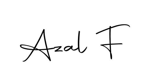 Azal F stylish signature style. Best Handwritten Sign (Autography-DOLnW) for my name. Handwritten Signature Collection Ideas for my name Azal F. Azal F signature style 10 images and pictures png