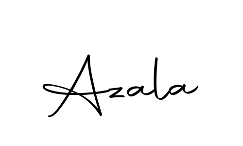 You should practise on your own different ways (Autography-DOLnW) to write your name (Azala) in signature. don't let someone else do it for you. Azala signature style 10 images and pictures png