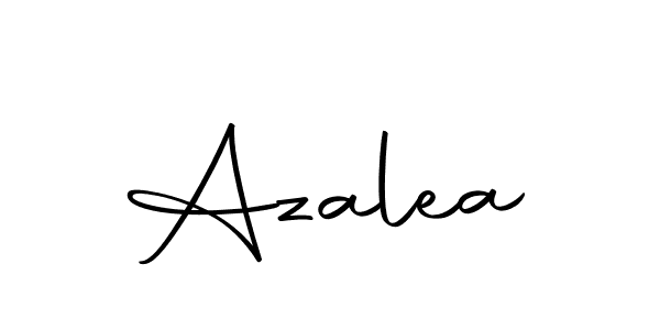 Use a signature maker to create a handwritten signature online. With this signature software, you can design (Autography-DOLnW) your own signature for name Azalea. Azalea signature style 10 images and pictures png