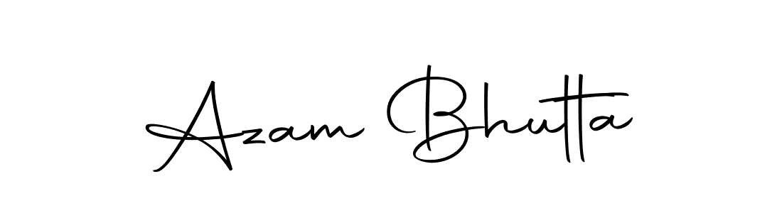 The best way (Autography-DOLnW) to make a short signature is to pick only two or three words in your name. The name Azam Bhutta include a total of six letters. For converting this name. Azam Bhutta signature style 10 images and pictures png