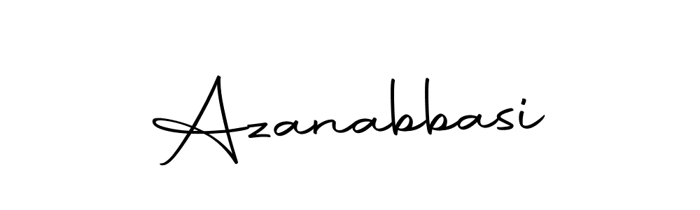Make a beautiful signature design for name Azanabbasi. With this signature (Autography-DOLnW) style, you can create a handwritten signature for free. Azanabbasi signature style 10 images and pictures png