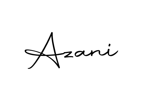 Azani stylish signature style. Best Handwritten Sign (Autography-DOLnW) for my name. Handwritten Signature Collection Ideas for my name Azani. Azani signature style 10 images and pictures png