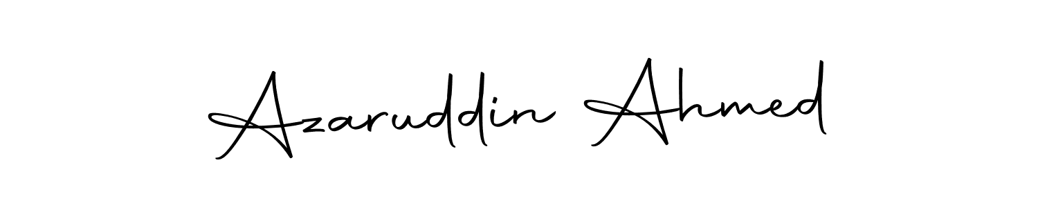 Azaruddin Ahmed stylish signature style. Best Handwritten Sign (Autography-DOLnW) for my name. Handwritten Signature Collection Ideas for my name Azaruddin Ahmed. Azaruddin Ahmed signature style 10 images and pictures png