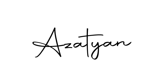 if you are searching for the best signature style for your name Azatyan. so please give up your signature search. here we have designed multiple signature styles  using Autography-DOLnW. Azatyan signature style 10 images and pictures png