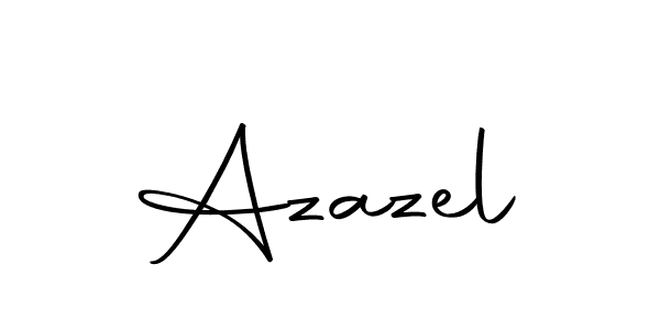Create a beautiful signature design for name Azazel. With this signature (Autography-DOLnW) fonts, you can make a handwritten signature for free. Azazel signature style 10 images and pictures png