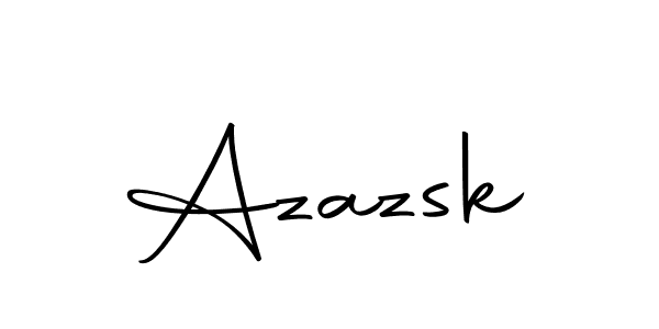 How to make Azazsk signature? Autography-DOLnW is a professional autograph style. Create handwritten signature for Azazsk name. Azazsk signature style 10 images and pictures png