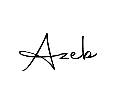 It looks lik you need a new signature style for name Azeb. Design unique handwritten (Autography-DOLnW) signature with our free signature maker in just a few clicks. Azeb signature style 10 images and pictures png