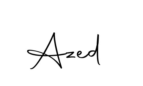 Create a beautiful signature design for name Azed . With this signature (Autography-DOLnW) fonts, you can make a handwritten signature for free. Azed  signature style 10 images and pictures png