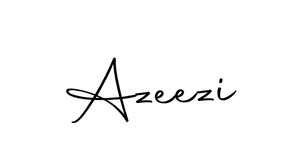 Design your own signature with our free online signature maker. With this signature software, you can create a handwritten (Autography-DOLnW) signature for name Azeezi. Azeezi signature style 10 images and pictures png