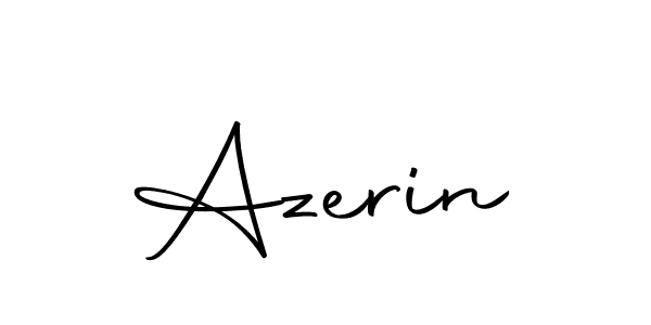 How to make Azerin signature? Autography-DOLnW is a professional autograph style. Create handwritten signature for Azerin name. Azerin signature style 10 images and pictures png