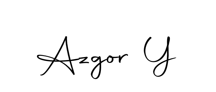 if you are searching for the best signature style for your name Azgor Y. so please give up your signature search. here we have designed multiple signature styles  using Autography-DOLnW. Azgor Y signature style 10 images and pictures png