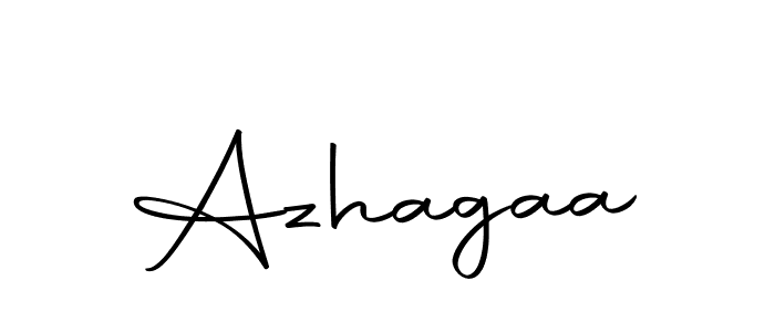Make a beautiful signature design for name Azhagaa. With this signature (Autography-DOLnW) style, you can create a handwritten signature for free. Azhagaa signature style 10 images and pictures png