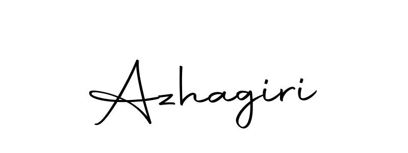 You can use this online signature creator to create a handwritten signature for the name Azhagiri. This is the best online autograph maker. Azhagiri signature style 10 images and pictures png