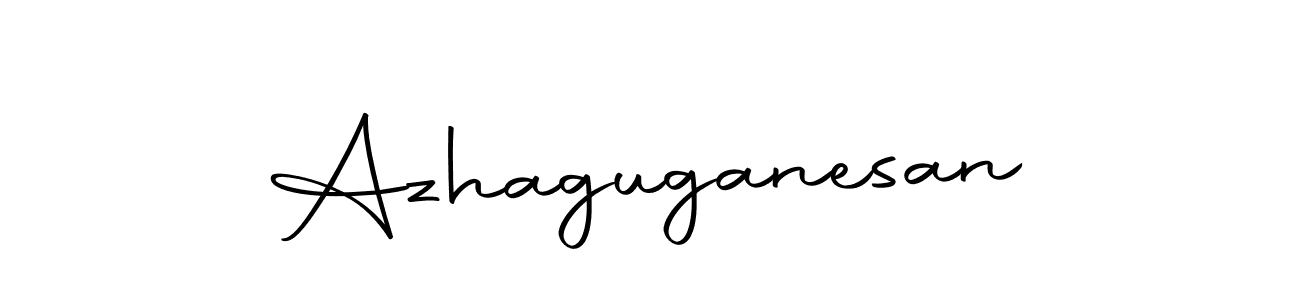 How to make Azhaguganesan signature? Autography-DOLnW is a professional autograph style. Create handwritten signature for Azhaguganesan name. Azhaguganesan signature style 10 images and pictures png