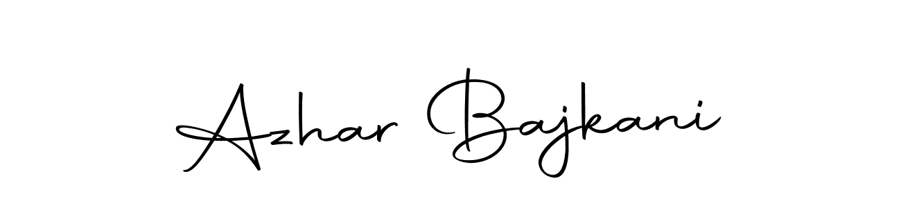 How to make Azhar Bajkani signature? Autography-DOLnW is a professional autograph style. Create handwritten signature for Azhar Bajkani name. Azhar Bajkani signature style 10 images and pictures png