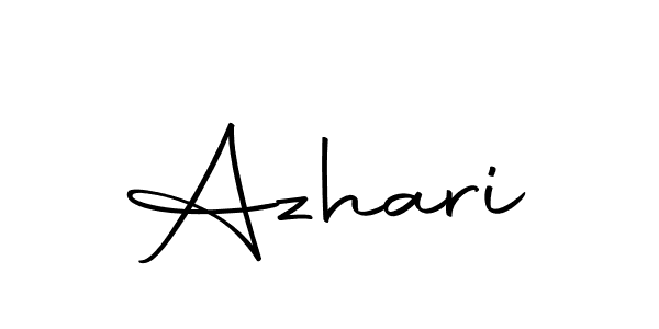 Make a beautiful signature design for name Azhari. Use this online signature maker to create a handwritten signature for free. Azhari signature style 10 images and pictures png