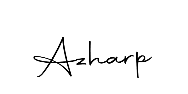 Here are the top 10 professional signature styles for the name Azharp. These are the best autograph styles you can use for your name. Azharp signature style 10 images and pictures png