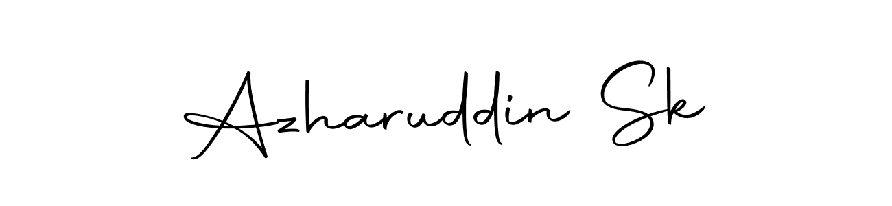 Use a signature maker to create a handwritten signature online. With this signature software, you can design (Autography-DOLnW) your own signature for name Azharuddin Sk. Azharuddin Sk signature style 10 images and pictures png