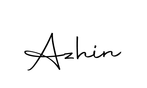 How to make Azhin signature? Autography-DOLnW is a professional autograph style. Create handwritten signature for Azhin name. Azhin signature style 10 images and pictures png