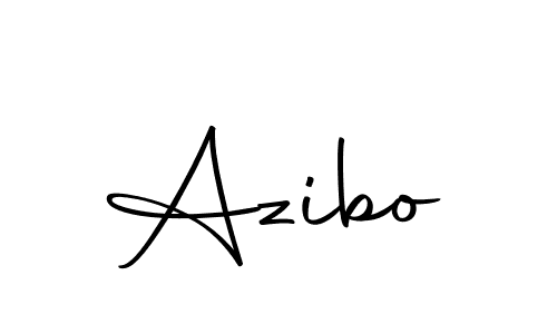 The best way (Autography-DOLnW) to make a short signature is to pick only two or three words in your name. The name Azibo include a total of six letters. For converting this name. Azibo signature style 10 images and pictures png