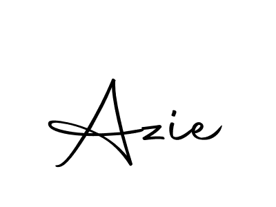 How to make Azie signature? Autography-DOLnW is a professional autograph style. Create handwritten signature for Azie name. Azie signature style 10 images and pictures png