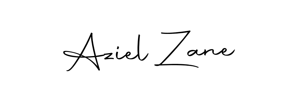 Aziel Zane stylish signature style. Best Handwritten Sign (Autography-DOLnW) for my name. Handwritten Signature Collection Ideas for my name Aziel Zane. Aziel Zane signature style 10 images and pictures png