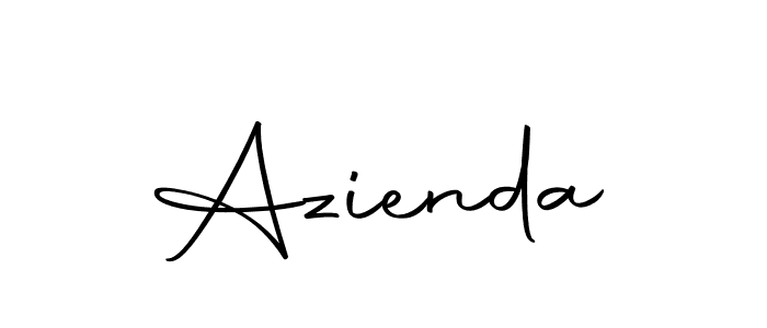 Make a beautiful signature design for name Azienda. With this signature (Autography-DOLnW) style, you can create a handwritten signature for free. Azienda signature style 10 images and pictures png