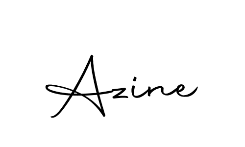 Make a beautiful signature design for name Azine. With this signature (Autography-DOLnW) style, you can create a handwritten signature for free. Azine signature style 10 images and pictures png